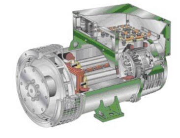 龙湖镇发电机内部结构图